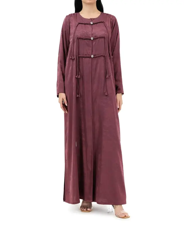 Abaya No. 1 in soft jacquard from Sogha