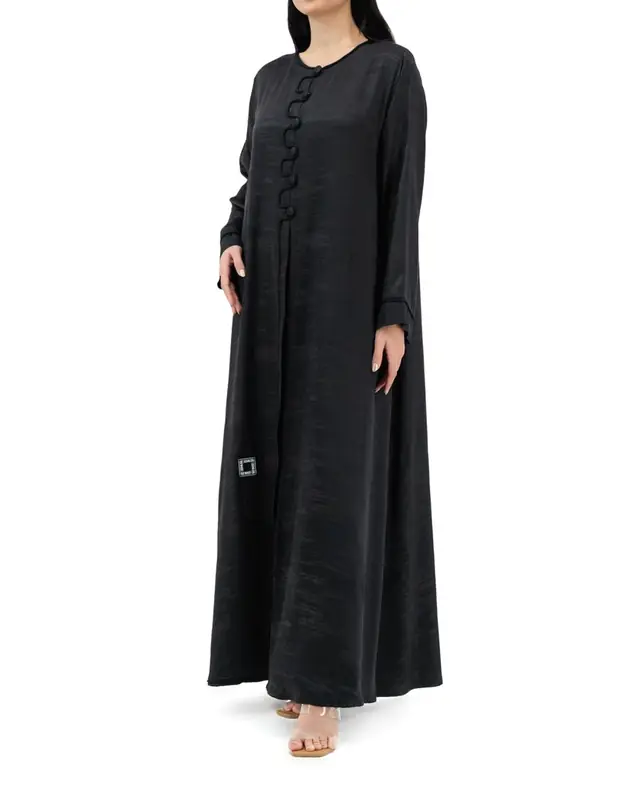Abaya No. 4: light crepe, blazer cut